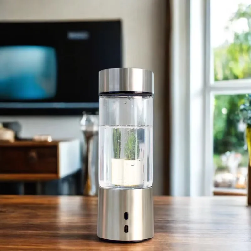 YY SPE/PEM Hydrogen Water Bottle – Portable H2 Generator for Office, Travel & Daily Use | Rich in Antioxidant Hydrogen