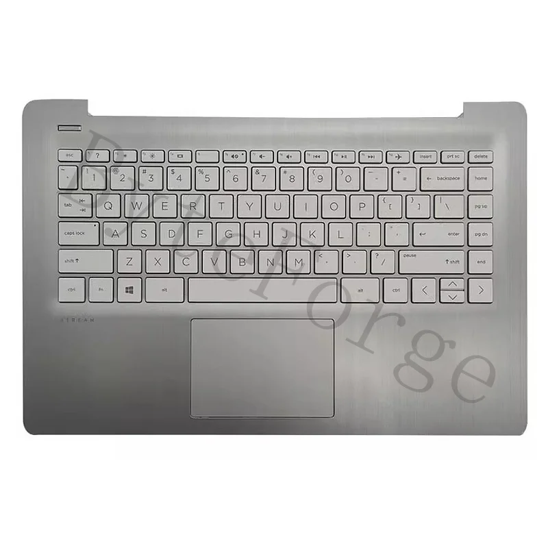 OEM Replacement  For HP Stream14 14-DS 14-CB TPN-Q224 TPN-Q183 Palmrest With Keyboard