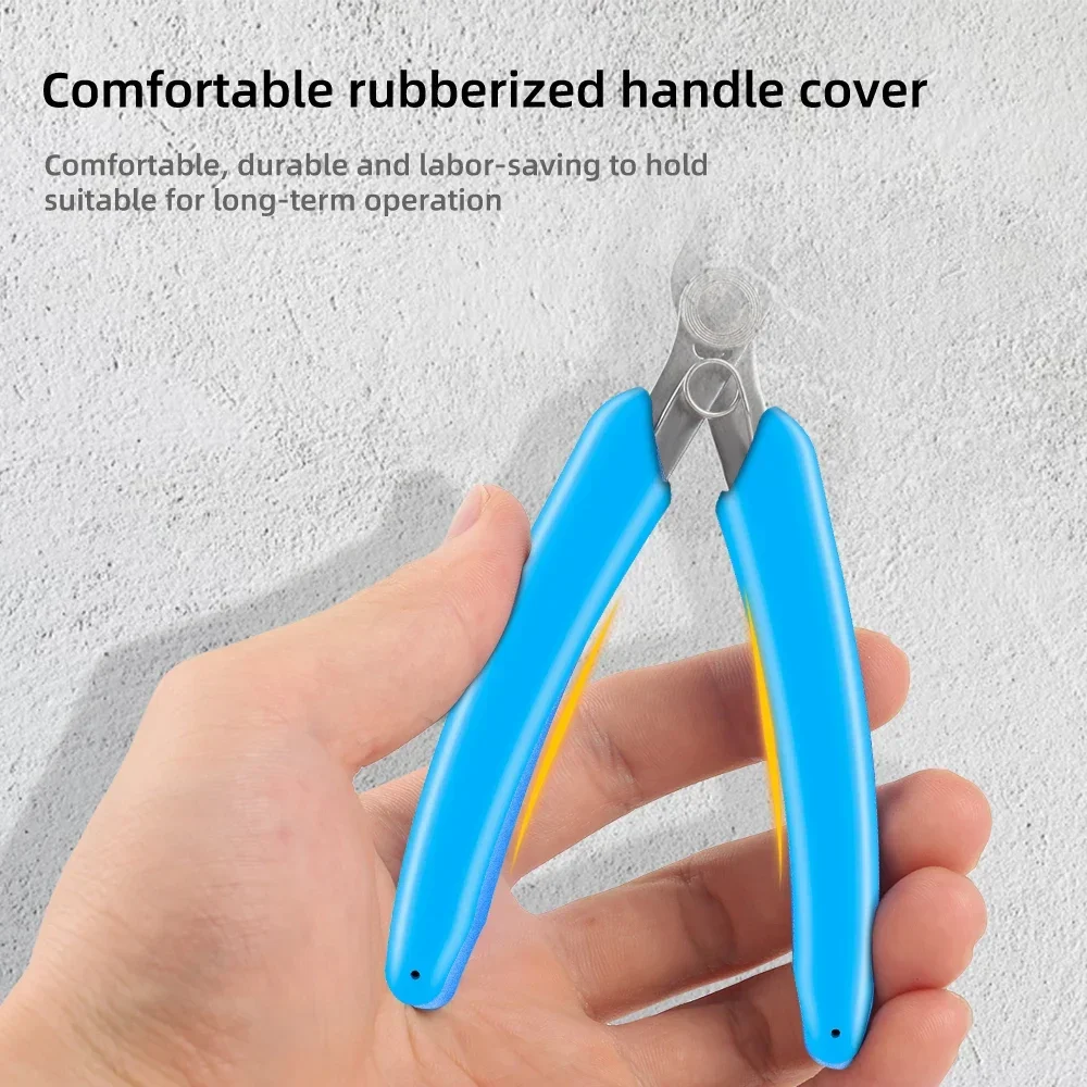 Multiple Colors Universal Pliers Multi Functional Tools Electrical Wire Cable Cutters Cutting Side Snips Flush Stainless Steel