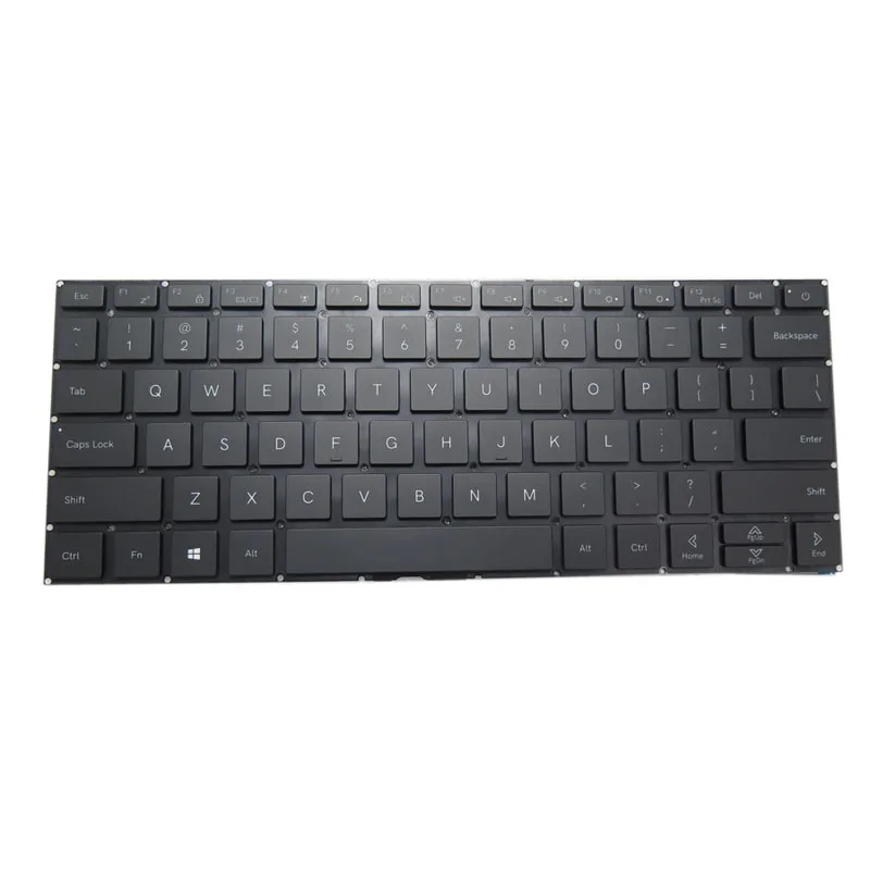 Laptop Backlit Keyboard For Slimbook EXECUTIVE 14 PH4ARX1 English US Turkey TR Black No Frame New