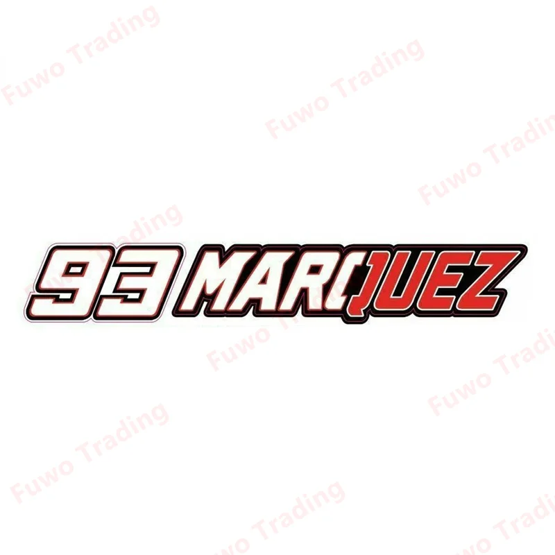 Marquez Marc 93 PVC adesivos, adequado para capacetes, corpo do carro, motocicleta, off-road, pára-choques, bicicleta, laptops, alta qualidade