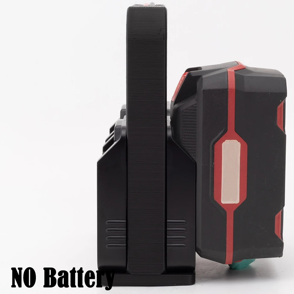 4 Slot XT60 Battery Holder Battery Expander Basket Adapter Port For Lidl Parkside X20V Team Battery Caddy Carrying Case