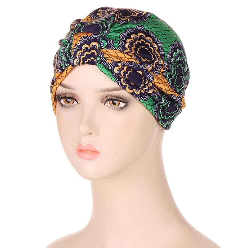 Muslim Turban Bonnet for Women Flora Inner Hijab Caps Chemo Arab Headwrap Turban Femme Musulman Women Hijabs Head Scarf