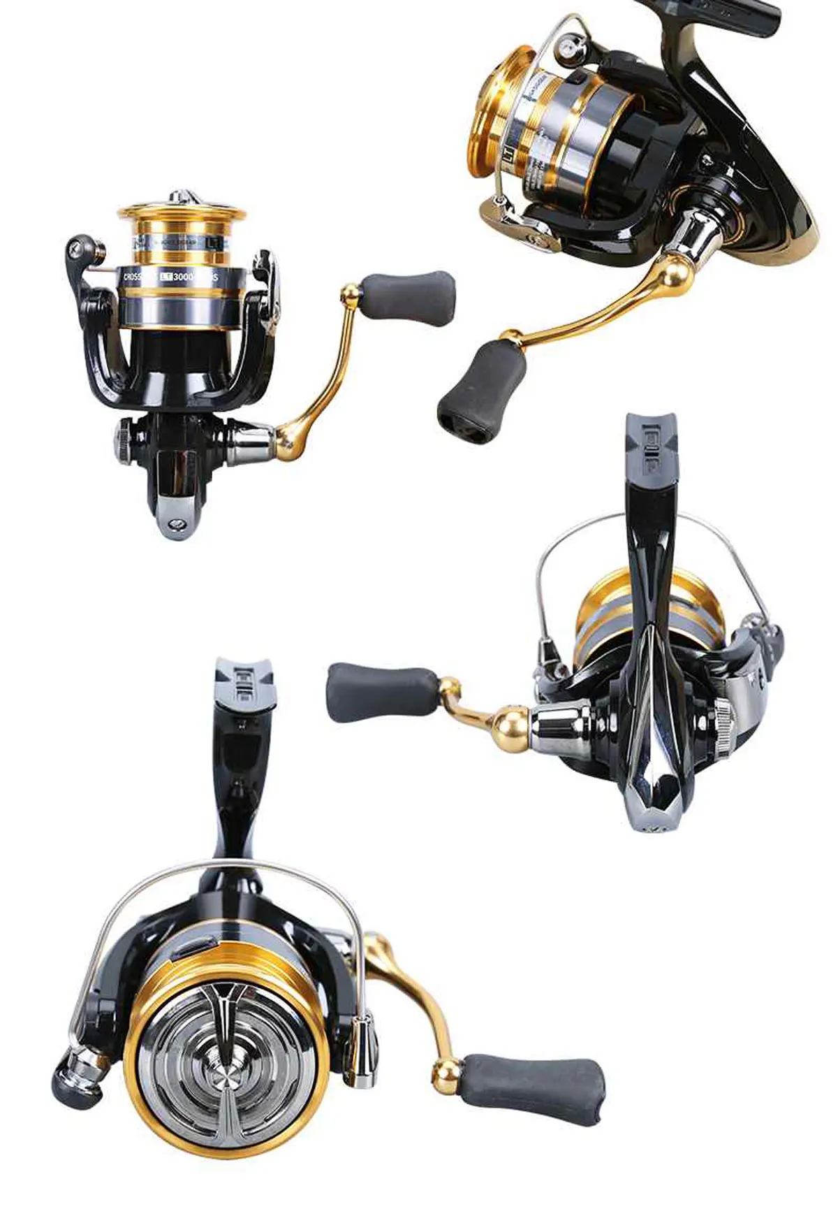 Imagem -04 - Daiwa-crossfire cs lt 10006000 Carretel de Metal Abs Corpo Leve e Resistente Carretel de Pesca Giratório 512kg de Potência 2023