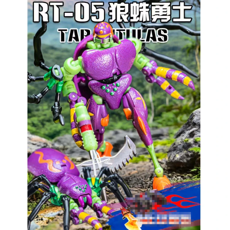 

[IN STOCK NOW] Transformation ROBOT T0YS BW RT-05 RT05 Tarantulas BLACK BEELE Beast Wars Action Figure