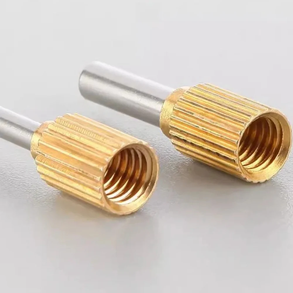 

5 Stainless Steel Caulking Nozzle Applicators with Copper Threaded Offering Rust Resistant and Leak Proof Performance