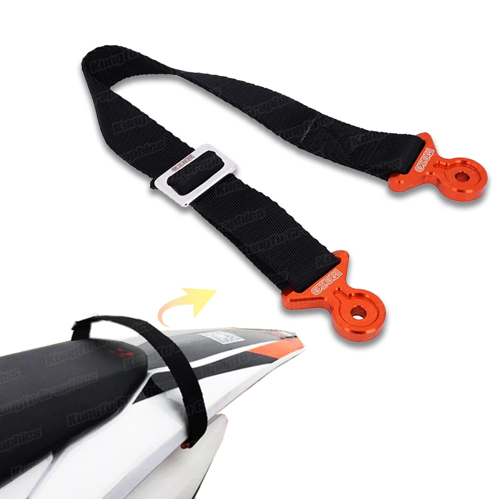 

JY Racing Rear Seat Strap Sling Rescue Pull Belt for KTM EXC EXC-F XCW 2013-2016 / SX SXF XC XCF 2013 2014 2015