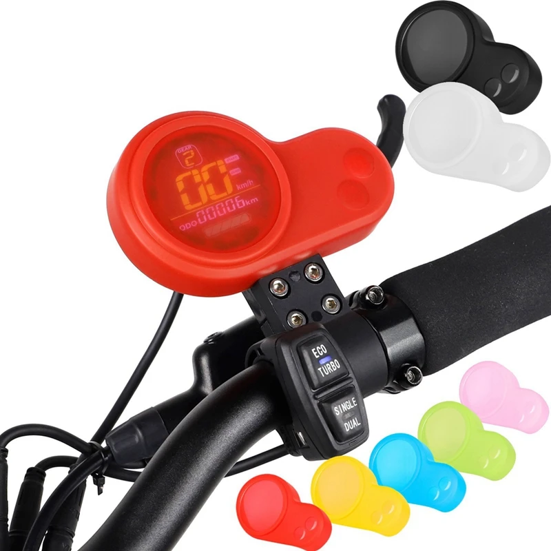 Electric Scooter Round Meter Waterproof Silicone Cover Display Meter Protective Cover