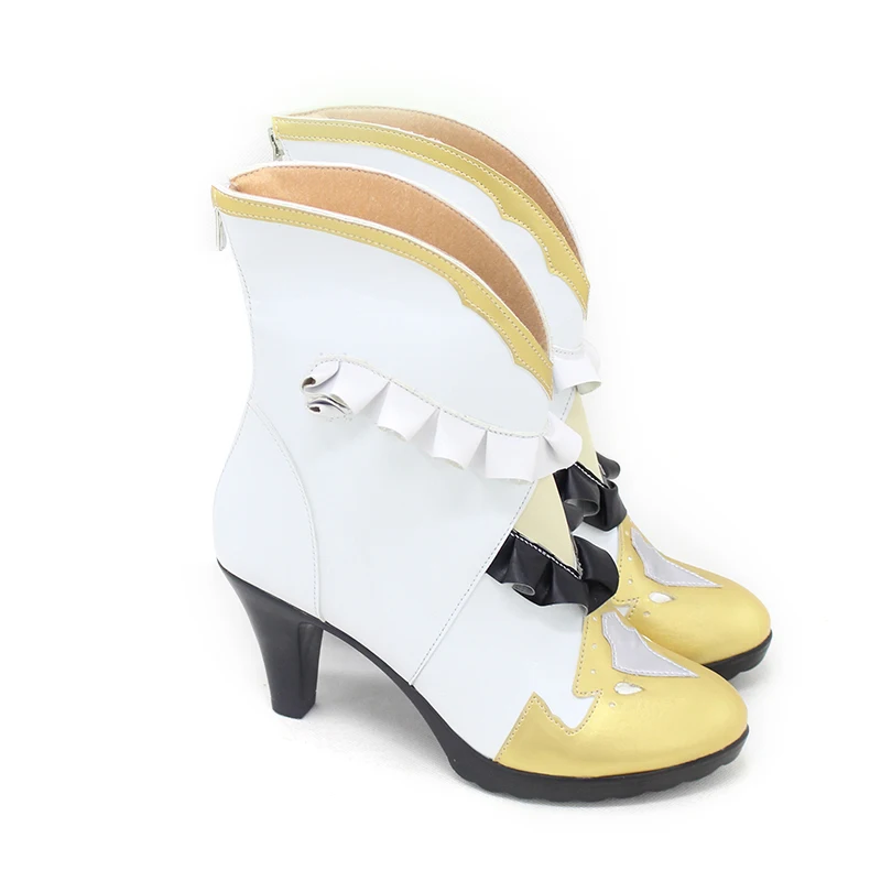 Jogo bonito derby satono diamante cosplay sapatos botas dia-chan para festa de halloween adultos mulheres homens