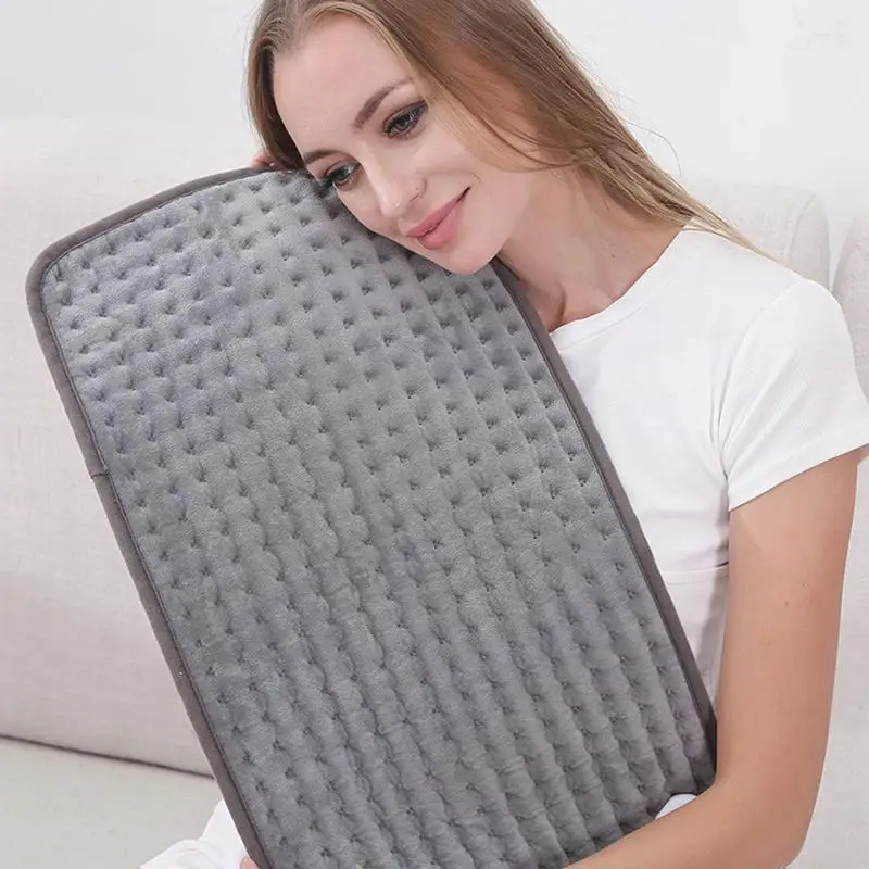 Electric Heating Pad 12x24-Inch Super Soft Back Lumbar Warmer Heating Pad 9-Speed Adjustable Wrap Winter Warm Pet Heating Pad