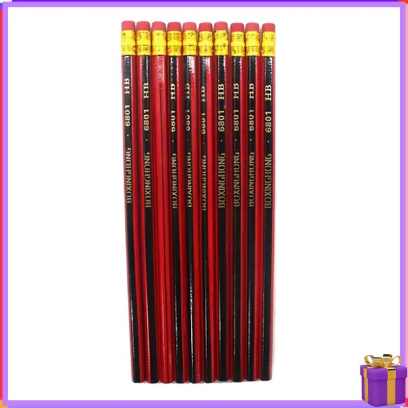 

Advanced 100Pcs Sketch Pencil Wooden Lead Pencils HB Pencil With Eraser Children Drawing Pencil School Writing Stationery