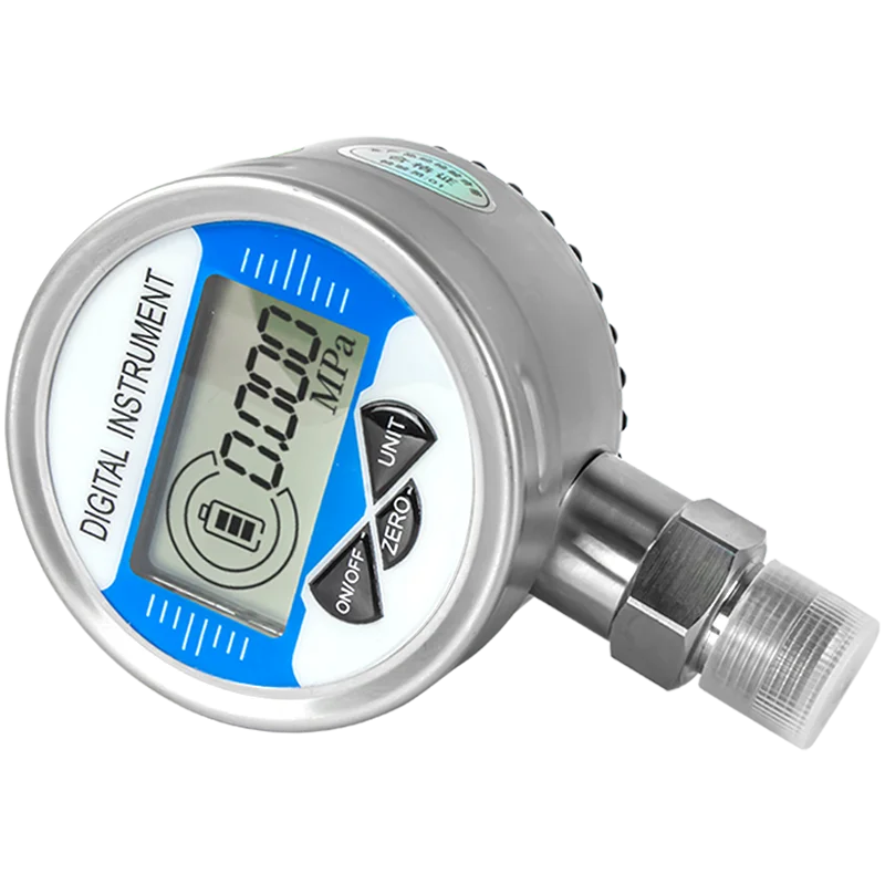 High Pressure Radial Monameter Pressure Gauges 0-1Mpa 0-1.6Mpa 0-2.5Mpa M20*1.5 304 Stainless Steel Diaphragm Pressure Meter