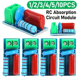 RC Absorption Circuit Module Relay Contact Protection Resistance Surge AC/DC 5V-400V Snubber Board Anti-interference Module