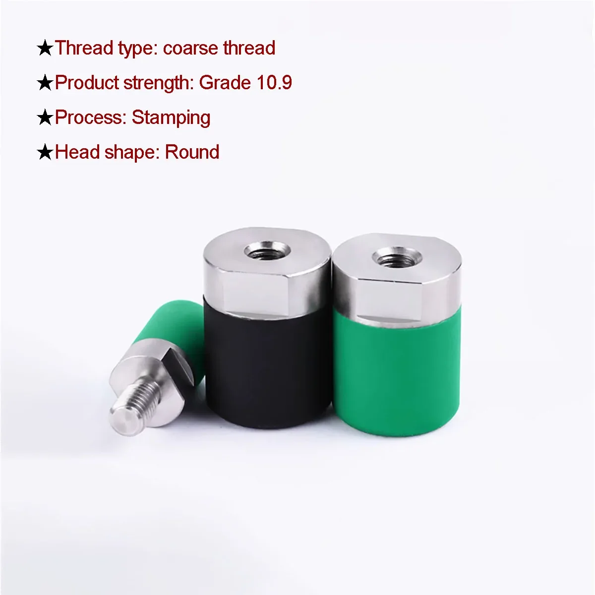 

High - Quality Polyurethane Stop Bolt with Fixed Rubber - Headed Screw and Shock - Absorbing Pressure Block M3M4M5M6M8M10