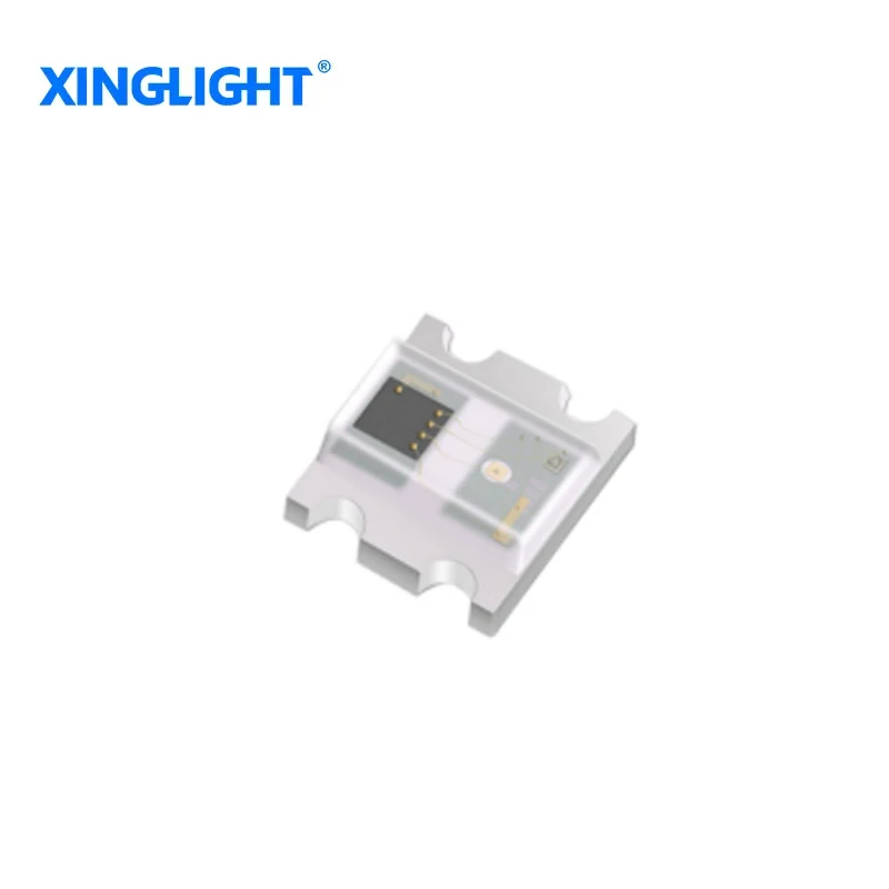 

XINGLIGHT 100 шт. 0807 SMD RGB красочный Быстрая вспышка Красочная медленная вспышка