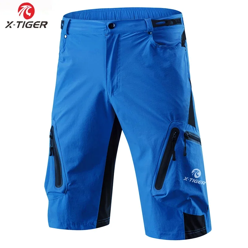 X-TIGER Mountainbike-Shorts Herren Sommer-MTB-Fahrradshorts Outdoor-Klettershorts Multi-Pocket-Mountain-Arbeitsshorts 4