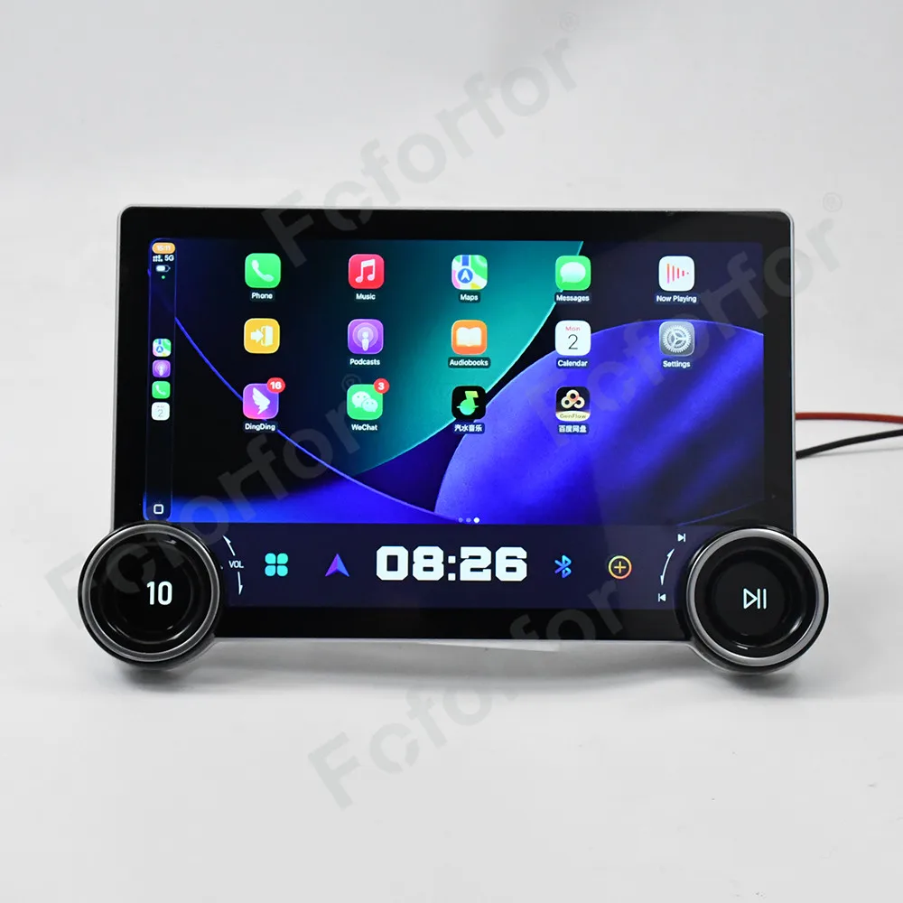 Reproductor Multimedia para Auto con GPS, Pantalla Táctil HD Ultra Grande de 11.5 Pulgadas, Android 15, Diseño Moderno y Elegante para Land Rover Evoque 2012-2015