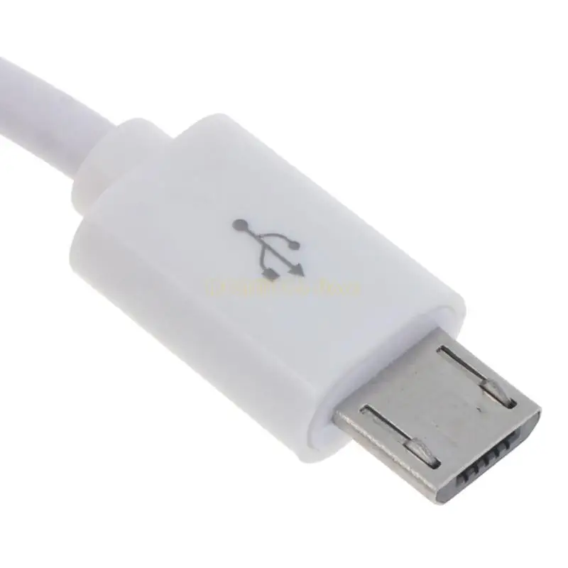 F62C 마이크로 USB OTG 케이블 마이크로 USB 2.0 B 수컷 마이크로 USB B 남성 커넥터 확장