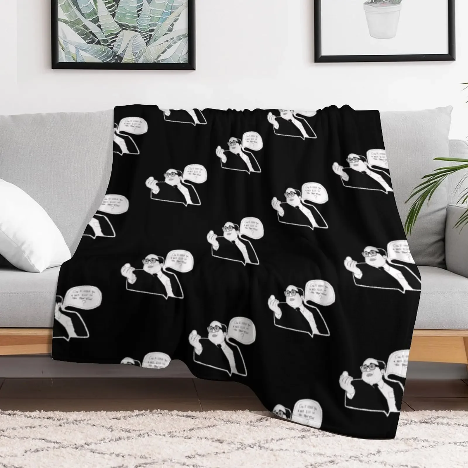 Can I Offer You A Nice Egg In This Tryin' Time? Throw Blanket Multi Purpose Soft Warm Blanket for Home Travel