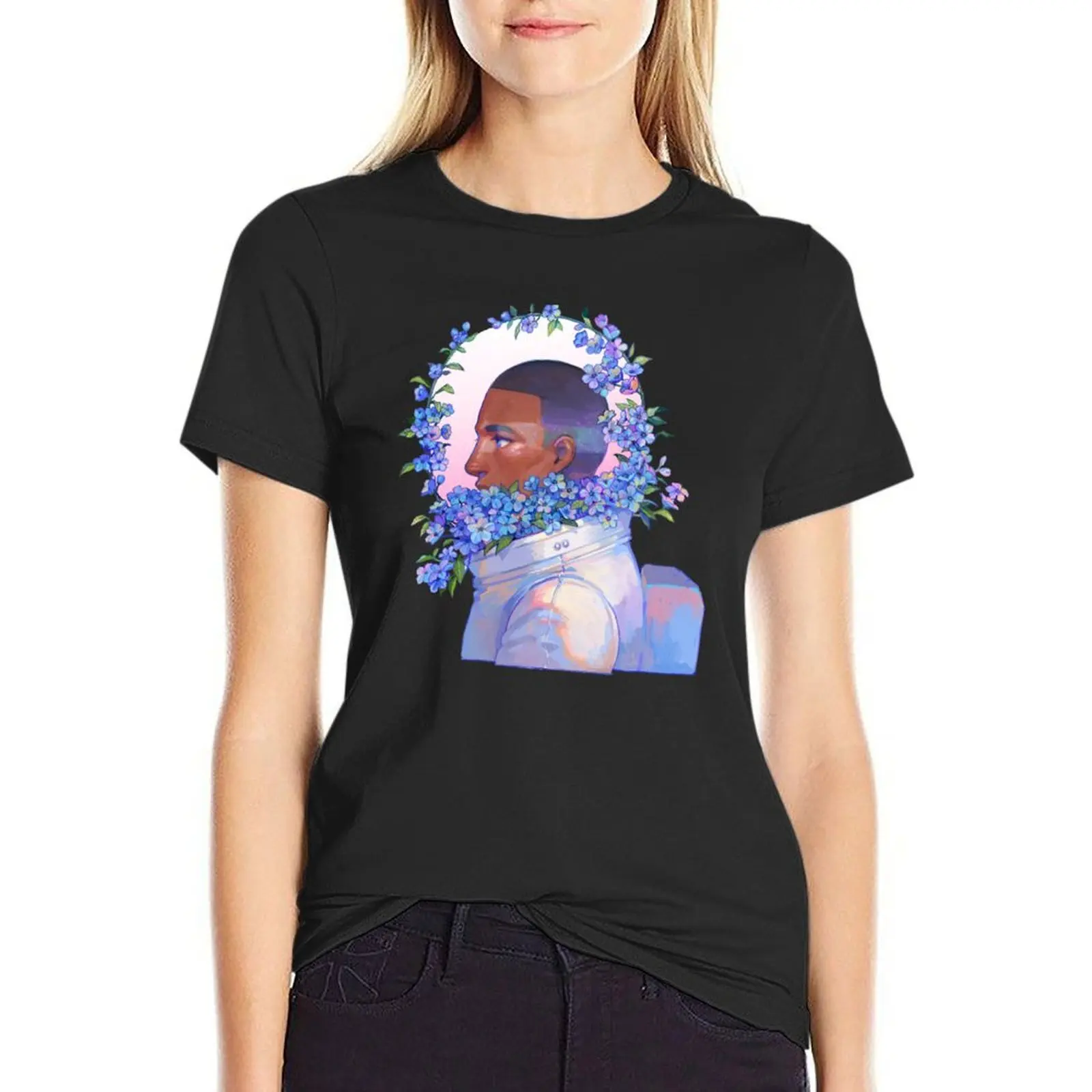 

ASTRONAUT T-Shirt graphics korean fashion designer clothes Women luxury