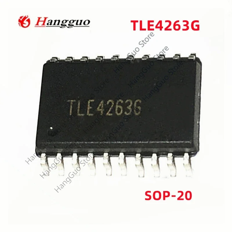 5PCS/Lot Original TLE4263G TLE4263 SOP20 Car Computer Board Chips 5V Low Dropout Regulator Chip
