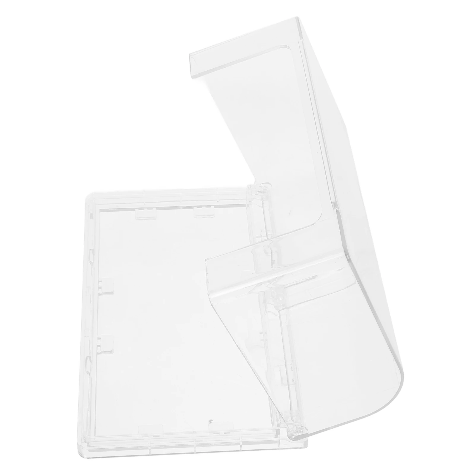 

1Pcs Double-Position Thickened Adhesive Waterproof Socket Cover Sticky Outlet Protector Splash-Proof Socket Box for Household