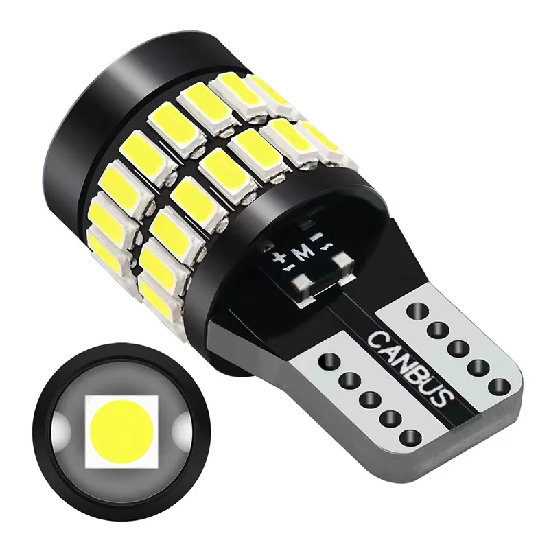 36SMD 3014 3030 автомобильная лампа светодиодный автомобильный фонарь T10 боковой свет декодер настольная лампа освещение номерного знака белый