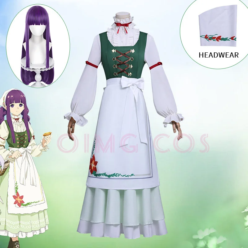 

Frieren at the Funeral Fern Cosplay Costume Carnival Uniform Anime Halloween Costumes Women Game