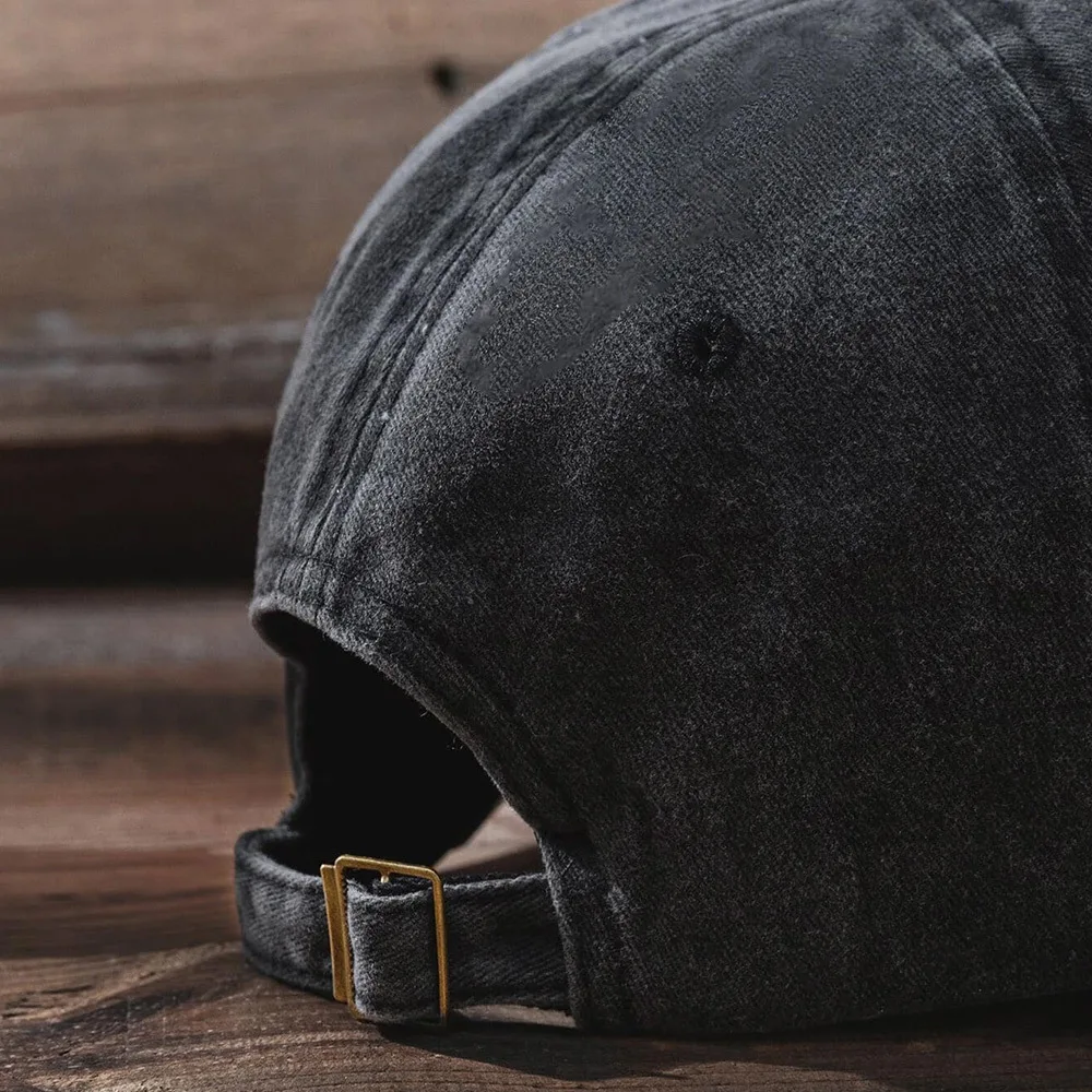 قبعة بيسبول مغسولة للجنسين مع أيقونة بطارية 1% ولوحات ملونة خفيفة الوزن واقية من الشمس وقابلة للتنفس وقابلة للتعديل