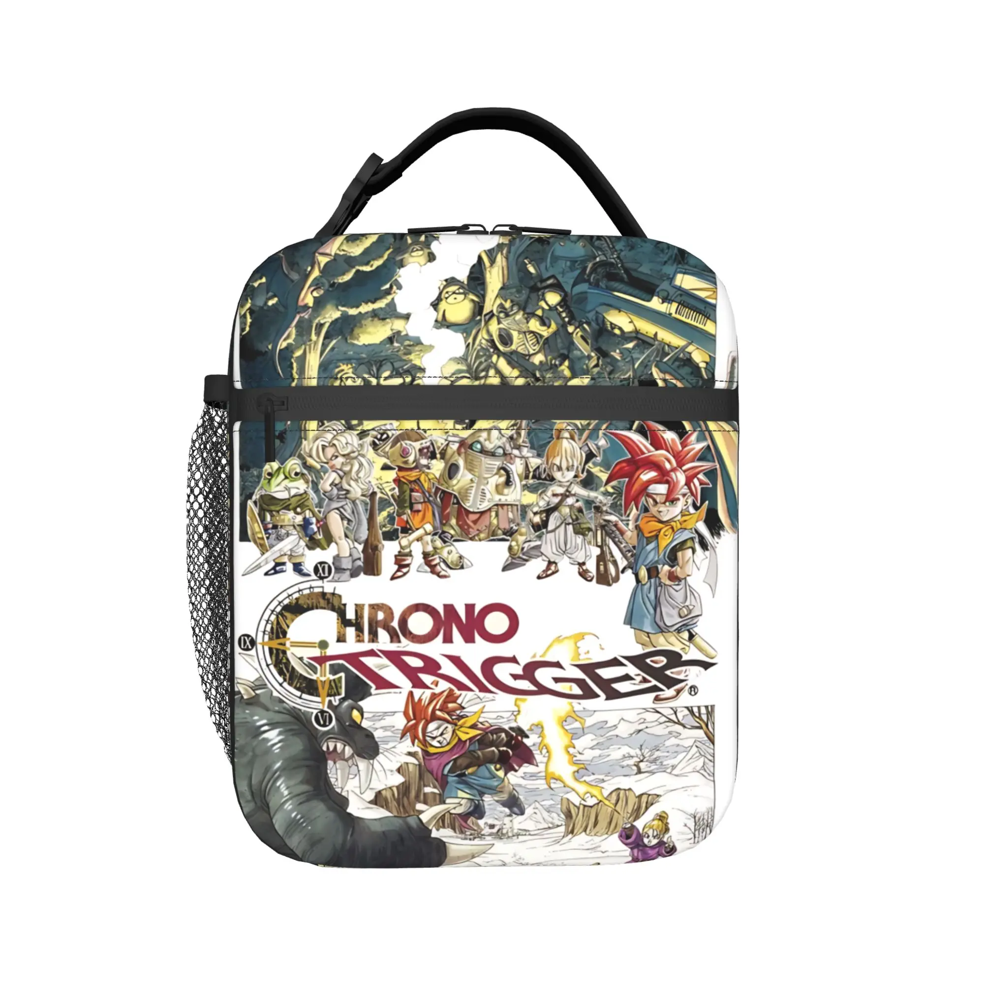 Insulated Lunch Bags Chrono Trigger  Merch  Food Box New Arrival Cooler Thermal Bento Box For Picnic
