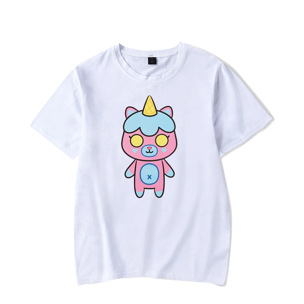 ItsFunneh Krew District Merch T-shirt Unisex Crewneck Short Sleeve Tee Harajuku Streetwear Men Women's Tshirt Funny Clothes