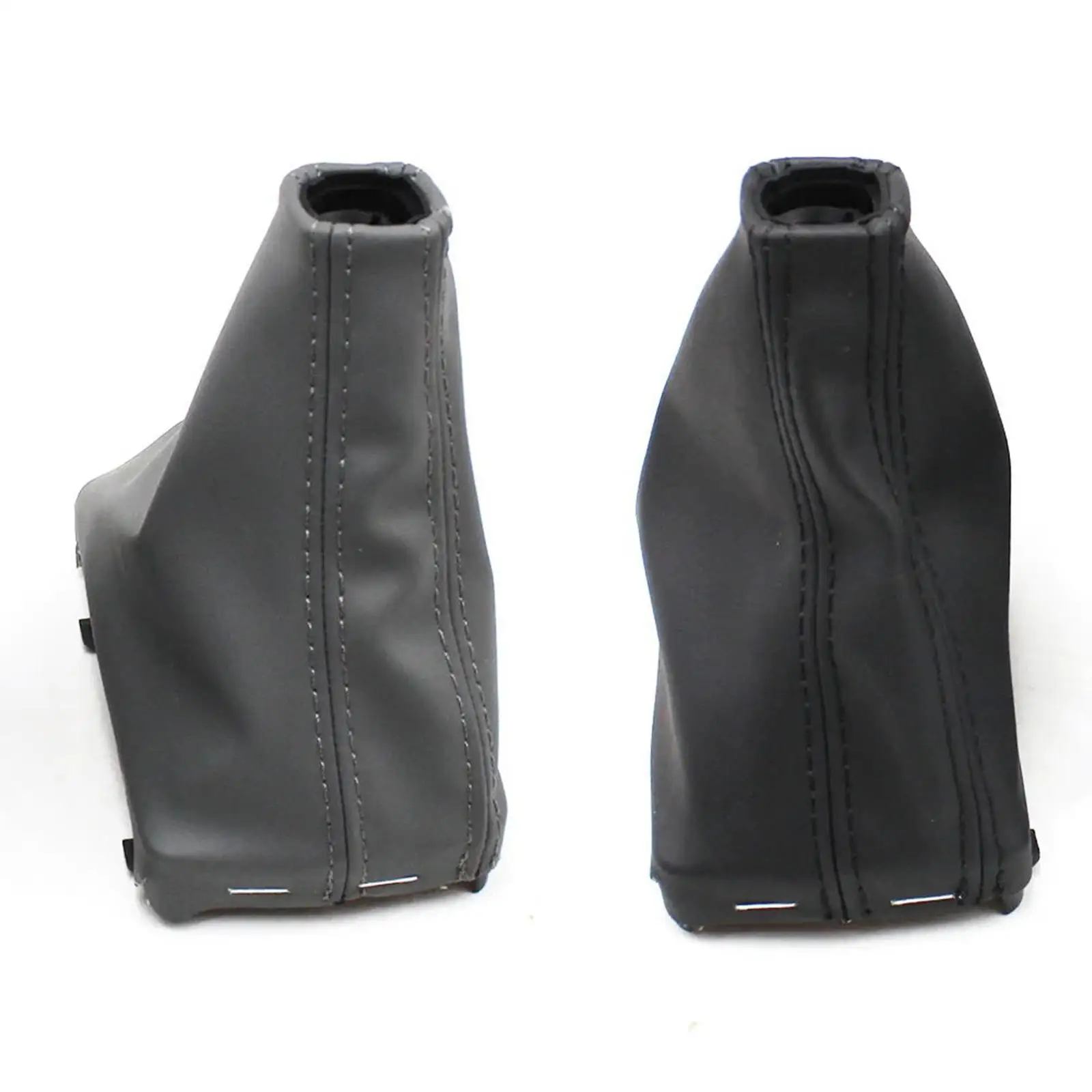Car Gear Shifter Knob Boot Gaiter Dust Cover Shifter Sleeve, Easy Installation Replace Parts for Audi A3 A4 A5 A6 C6 Q5 Q7