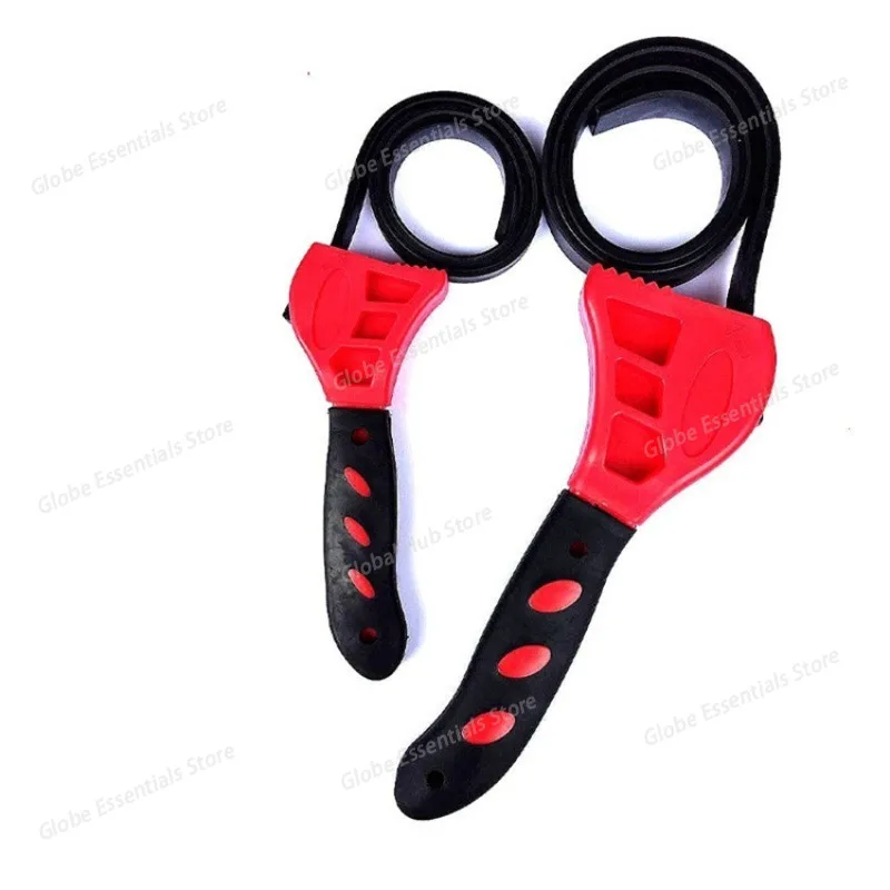 

Многофункциональный резиновый ремешок, гаечный ключ, инструмент для тяжелых условий эксплуатации для автомобильного масляного фильтра, открытие для бутылок, регулируемый универсальный DIY домашний ремонт