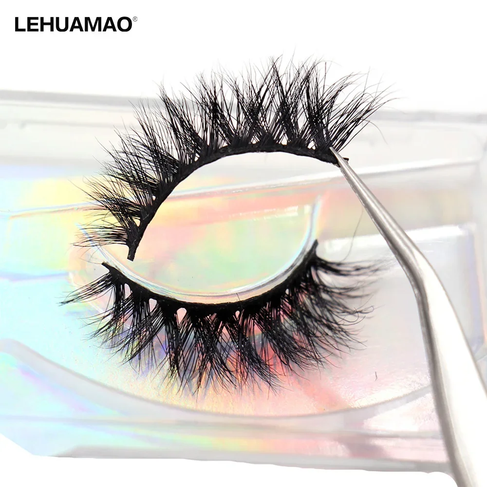 LEHUAMAO Make-up 3D Nertsen Wimpers 5D wimpers Zachte nep wimpers Make-up kit Wimpers extension nertsen wimpers Herbruikbare Wimpers