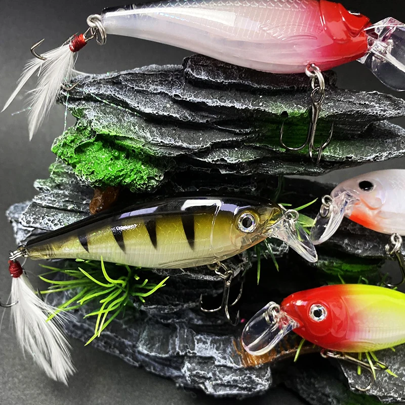 90mm 13g ロングキャスト シンキングミノー フェザー - Saltwater Fishing Hook のレビューと価格