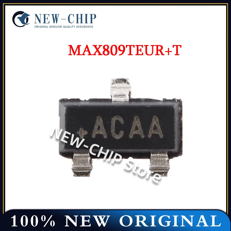 10PCS-500PCS/LOT  MAX809TEUR+T  ACAA  SOT-23  New Original