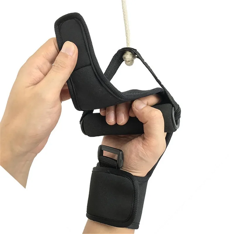 1pc Fitness Finger Rehabilitation Auxiliary Gloves Grip Splint Finger Hand Impairment Fixed Hand Glove Hot