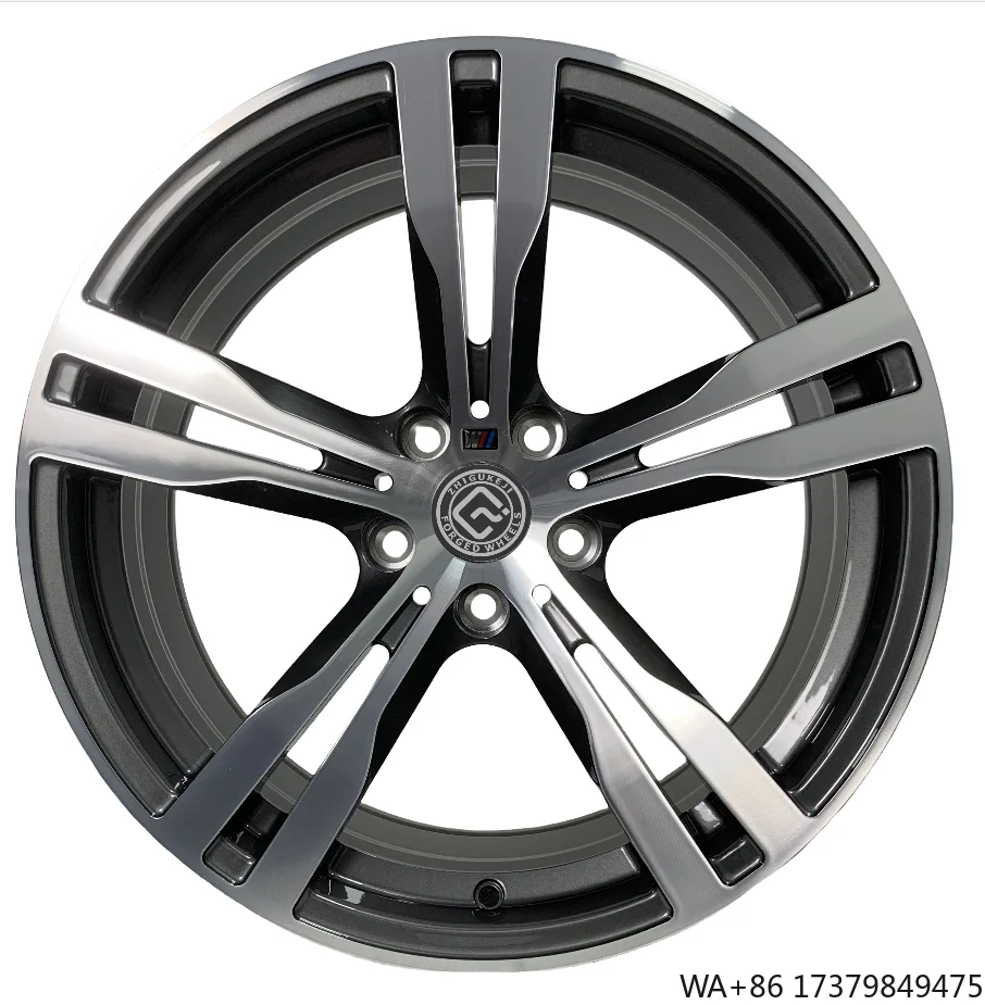 

Factory Direct Custom Forged Wheels Size 16 17 18 19 20 21 22 Inch PCD 5x112 Forged Aluminum Wheels Gunmetal Gray Finish
