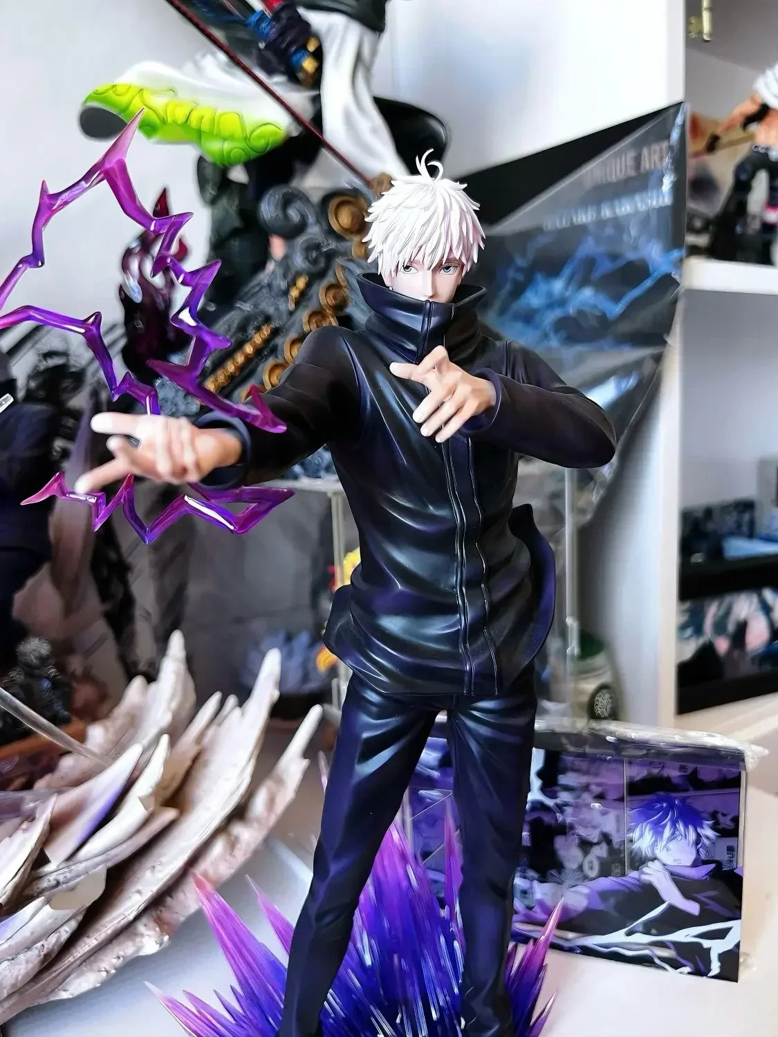 31 cm/12,2 zoll Jujutsu Kaisen anime charakter Gojo Satoru PVC Action Figure Figur Modell Dekoration Sammlung Spielzeug Geschenk