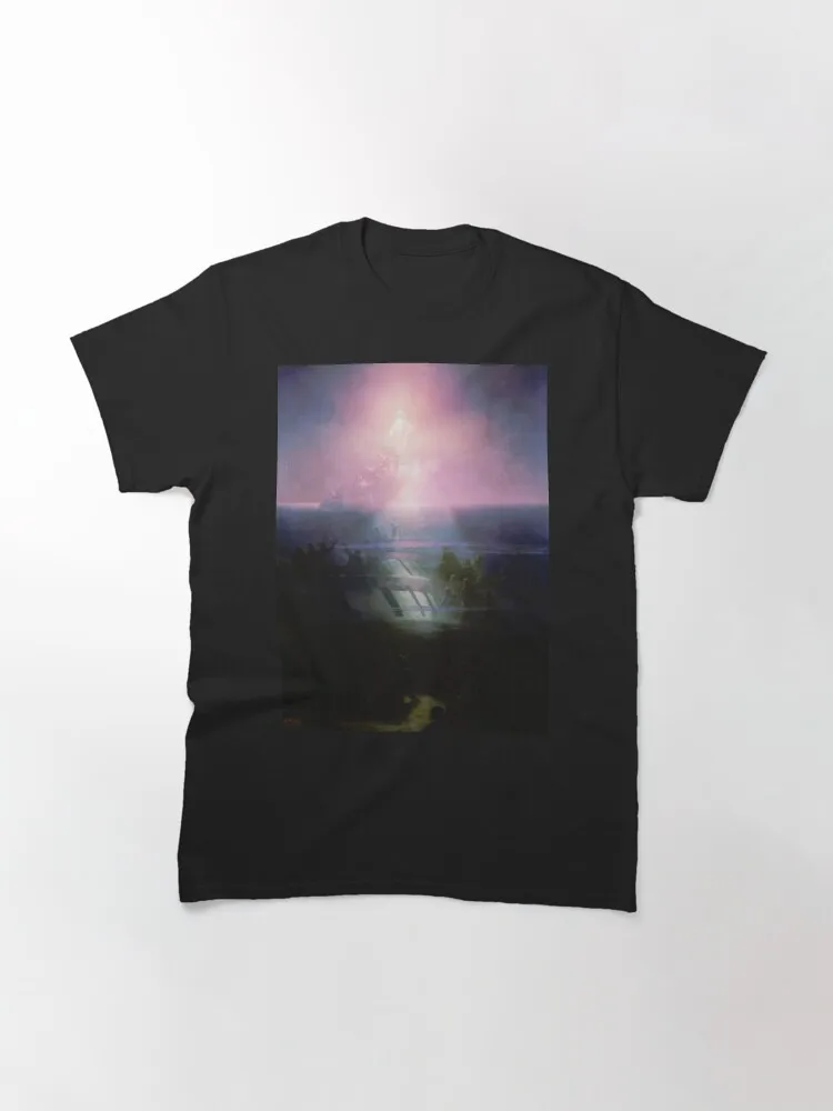 Shipwreck of Lefort by Ivan Aivazovsky 1858 Classic T-Shirt