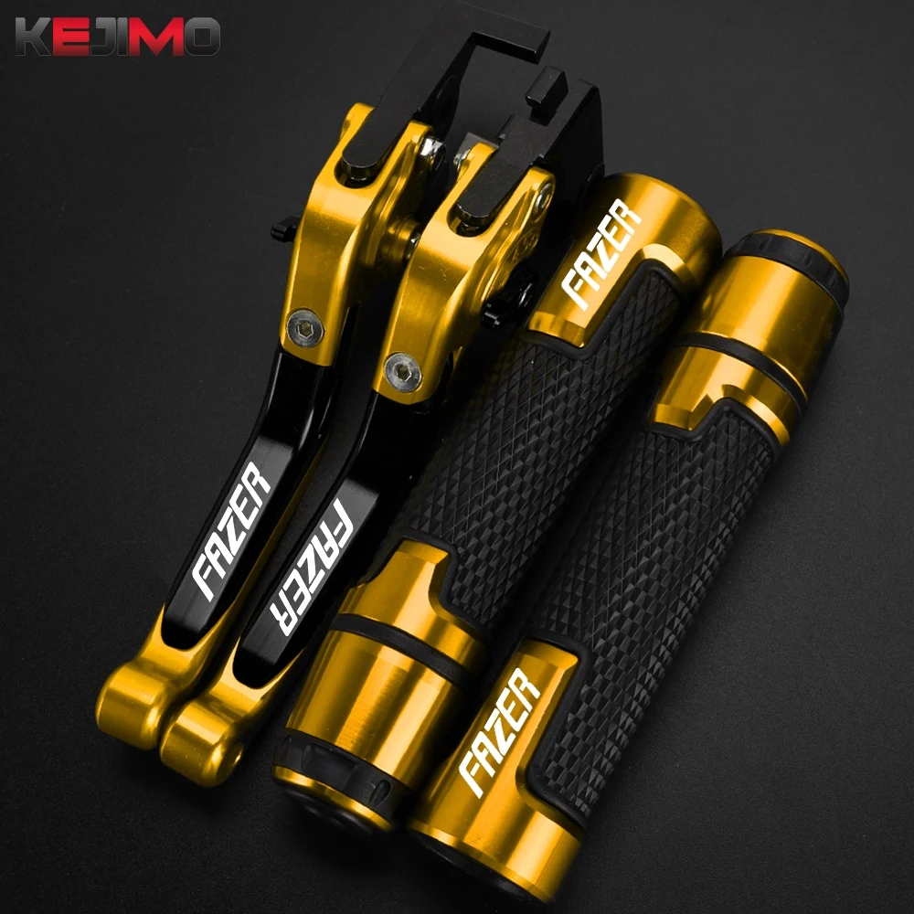

CNC Aluminum FAZER FAZER 600/700 FZ1FAZER FZ6FAZER For YAMAHA Adjustable Brake Clutch Lever 7/8"22MM Handlebar Ends Motorcycle