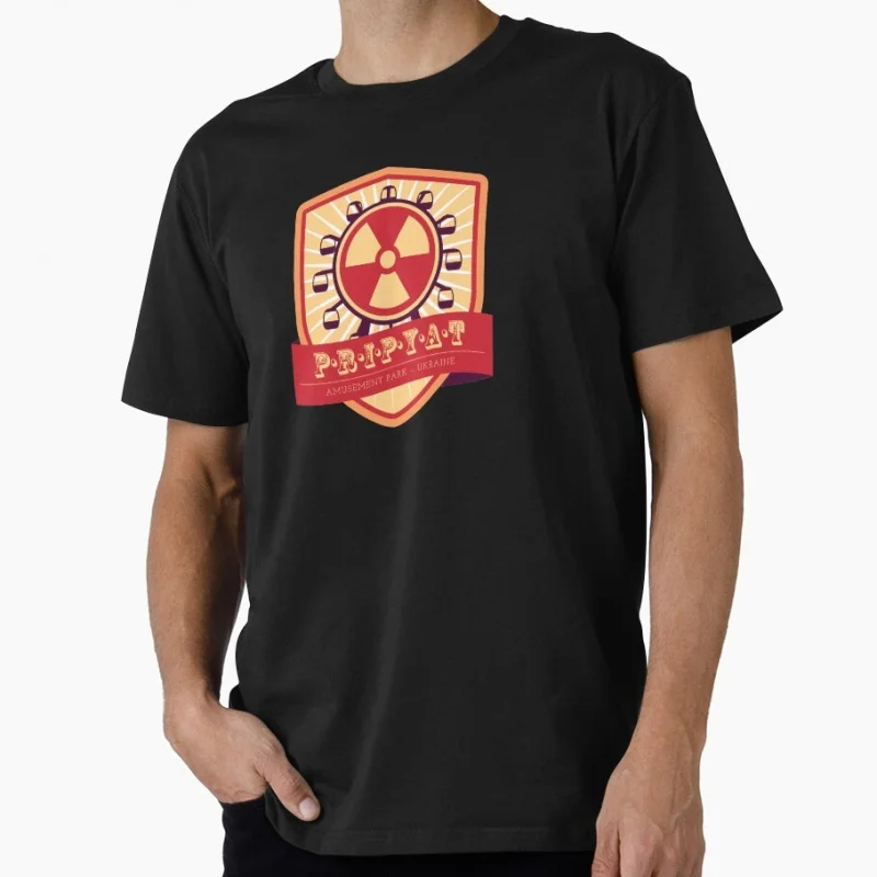 Pripyat Amusement Park Chernobyl Retro Gift t shirt 3.6 Roentgen Not Great Not Terrible Graphic Clothes All size tops S-6XL