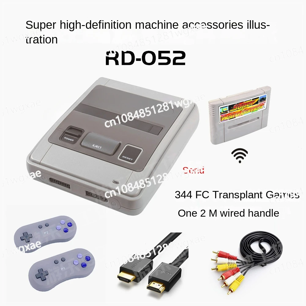 HDMI 16-Bit SFC HD Super TV Game Console Wireless Handle 400 Games