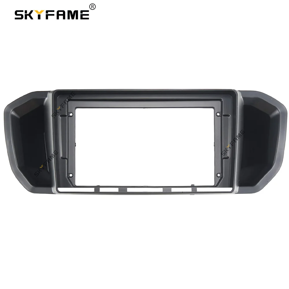 SKYFAME Car Frame Fascia Adapter Canbus Box Decoder Android Radio Dash Fitting Panel Kit
