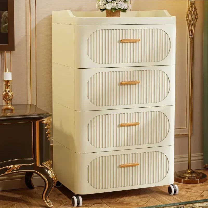 Postmodern Nordic Bedroom Night Table Modern Storage Trendy Acrylic Nightstands Luxury Drawer Articulos Para Hogar Home