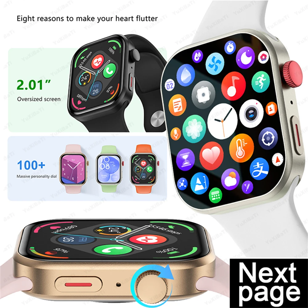 New Smart Watch FIT 3 For HUAWE Smartwatch 2.01-inch HD Display Bluetooth Call Smartwatches Heart Rate Health Monitor Men Women