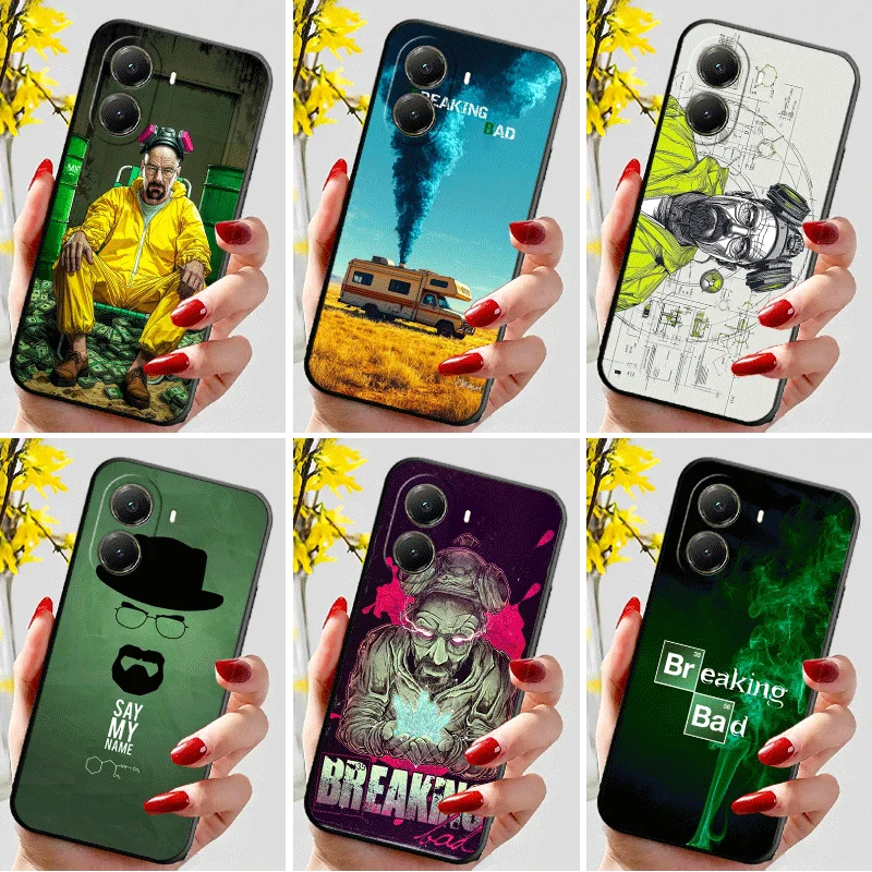 Мягкий силиконовый чехол для телефона Xiaomi Poco M8 F8 X8 Pro Max Breaking Bads Heisenberg Shell X7 F7 M7 X6 X5 Redmi 15C 15A X4 X3 M6 M