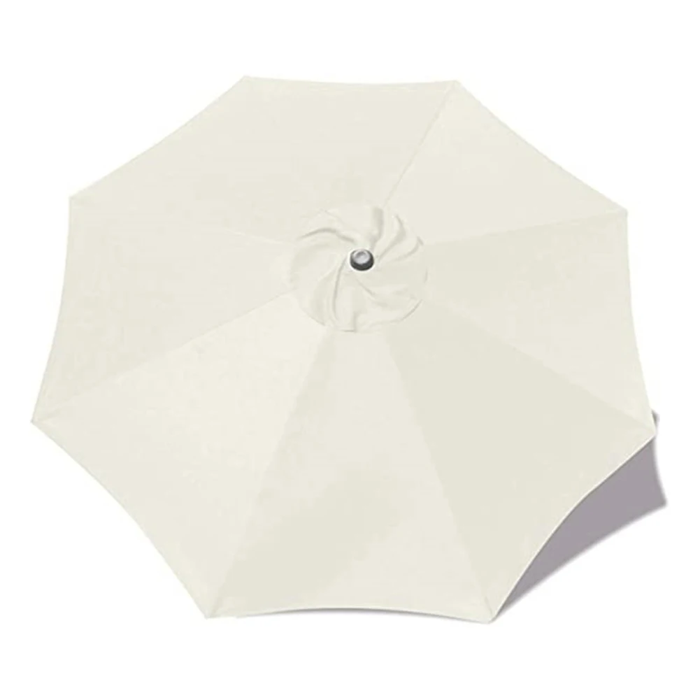Patio Refresh 9ft Umbrella Canopy Canopy UV Protection Manual Lift Design Fits Standard Frames Seamless Integration