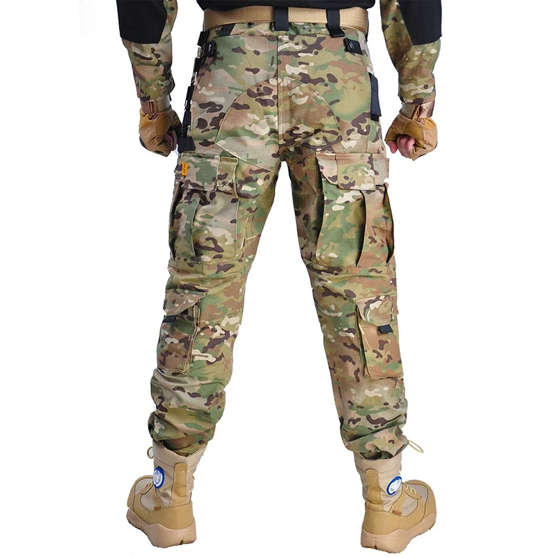 Calças táticas impermeáveis masculinas Calças de carga Calças de combate airsoft Calças de caminhada Roupas de caça Resistente ao desgaste Roupas de acampamento