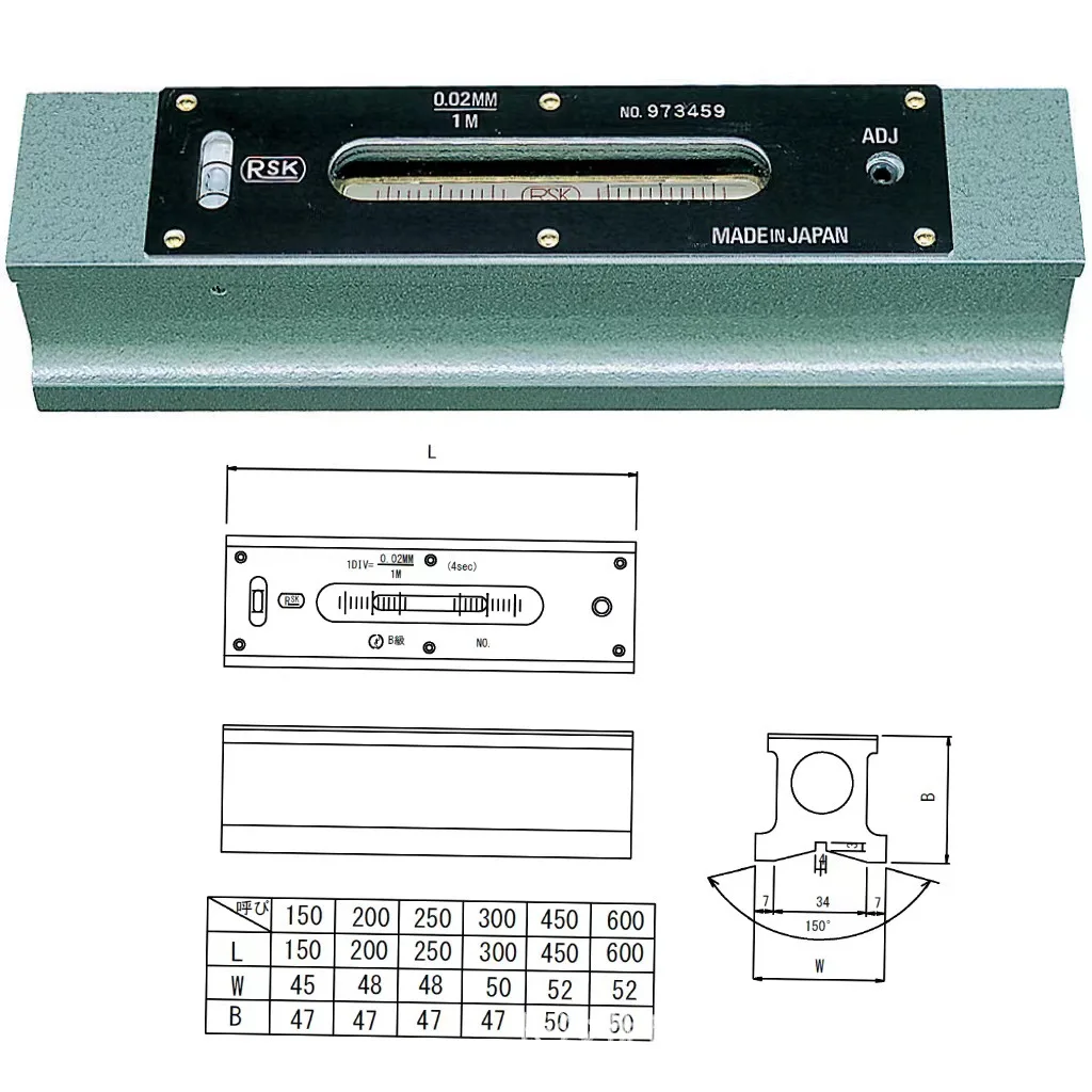 Niigata Riken RSK Precision Strip Level General Function 542 Series